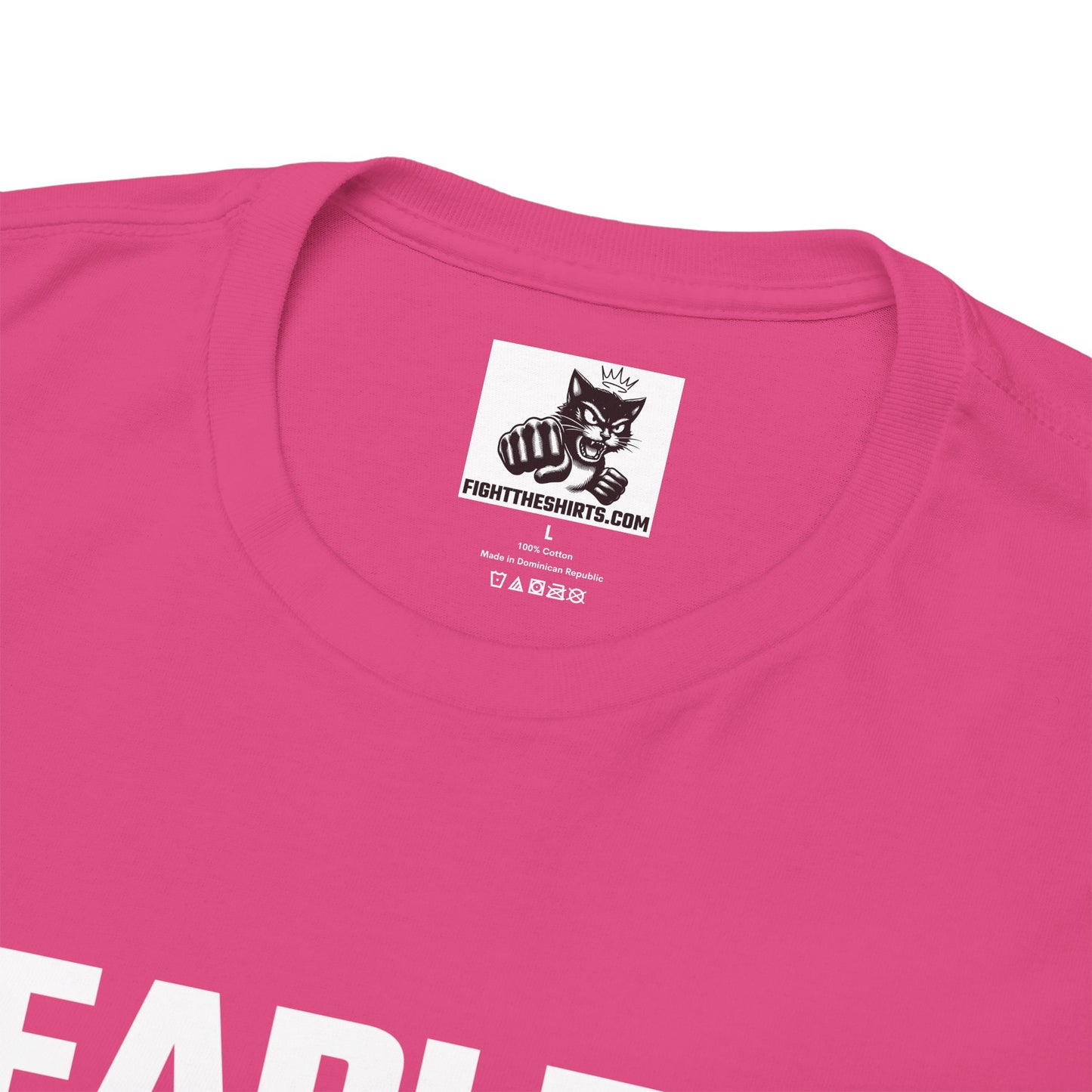 Fearless Fighter of FOMO Graphic Tee - Unisex Cotton T-Shirt