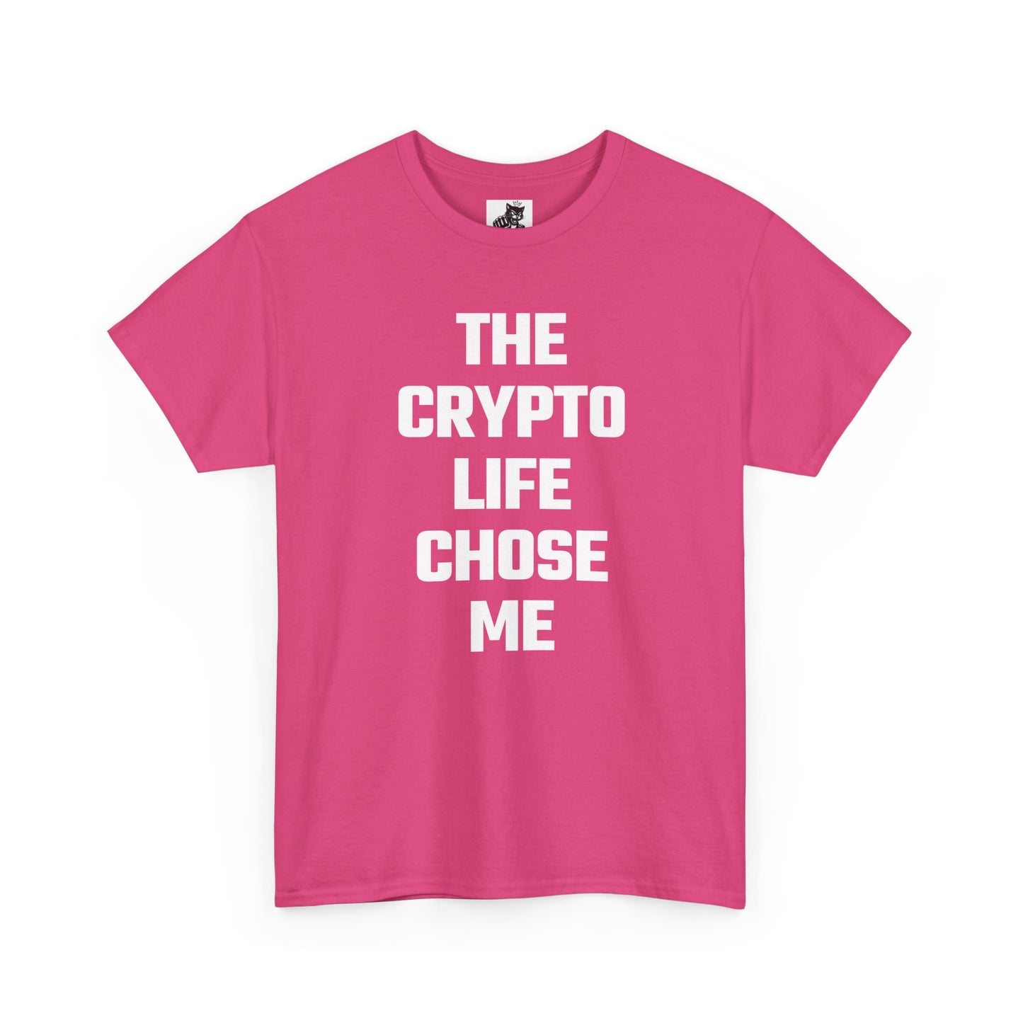 The Crypto Life Chose Me Graphic Tee - Unisex Cotton T-Shirt
