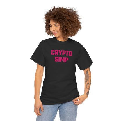 Crypto Simp (Version 2) Graphic Tee - Unisex Cotton T-Shirt