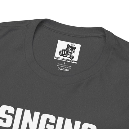Singing Saves The World Graphic Tee - Unisex Cotton T-Shirt