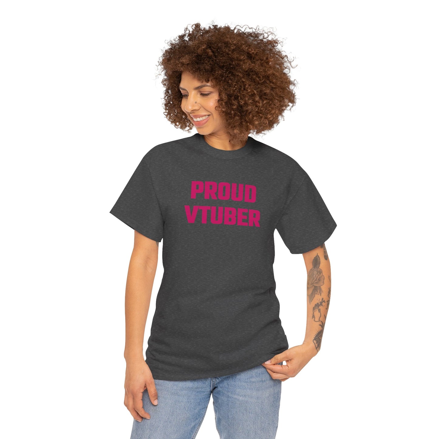 Proud VTuber (Version 2) Graphic Tee - Unisex Cotton T-Shirt