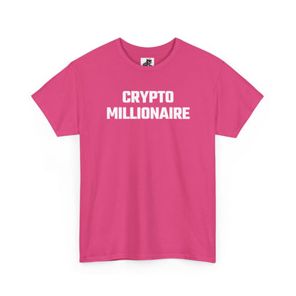 Crypto Millionaire Graphic Tee - Unisex Cotton T-Shirt