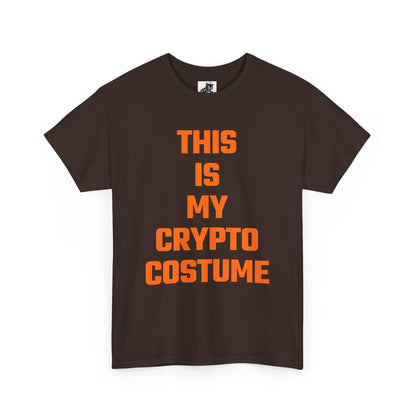 This Is My Crypto Costume Graphic Tee - Unisex Cotton T-Shirt