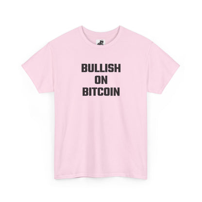 Bullish On Bitcoin Crypto Themed T-Shirt