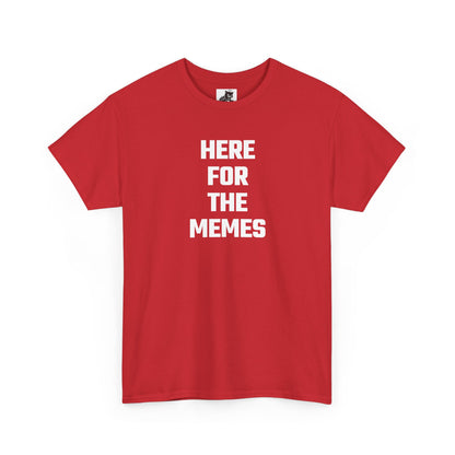 Here For The Memes Crypto Themed T-Shirt