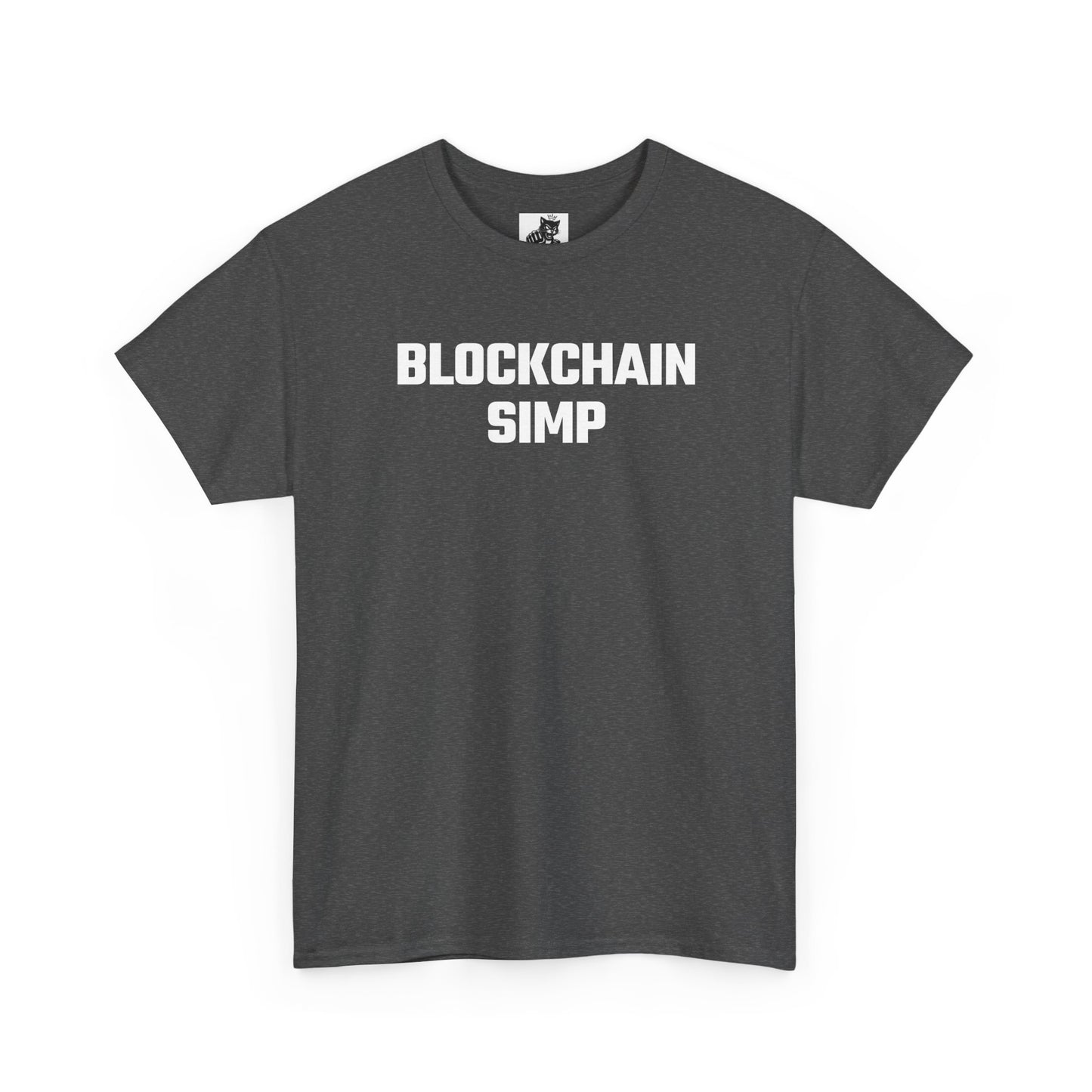 Blockchain Simp Graphic Tee - Unisex Cotton T-Shirt