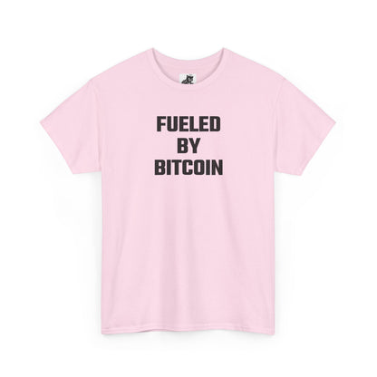 Fueled By Bitcoin Crypto Themed T-Shirt