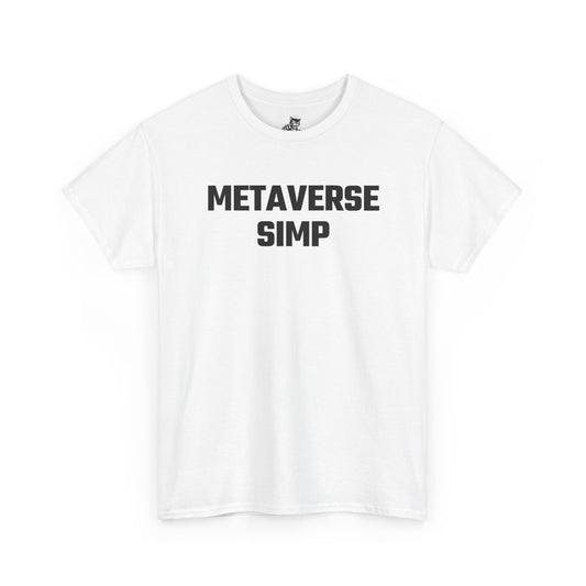 Metaverse Simp Graphic Tee - Unisex Cotton T-Shirt