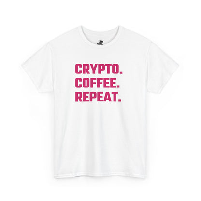 Crypto Coffee Repeat (Version 2) T-Shirt