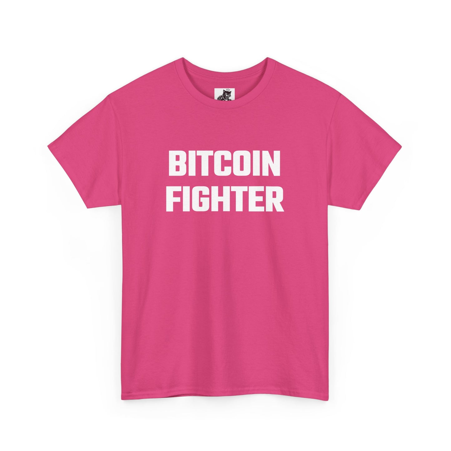 Bitcoin Fighter Graphic Tee - Unisex Cotton T-Shirt