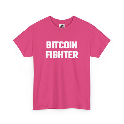 Bitcoin Fighter Graphic Tee - Unisex Cotton T-Shirt