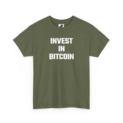 Invest In Bitcoin - Crypto Themed T-Shirt