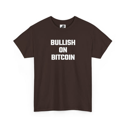 Bullish On Bitcoin Crypto Themed T-Shirt