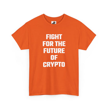Fight For The Future Of Crypto Graphic T-Shirt