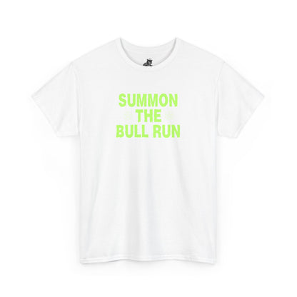 Summon The Bull Run (Version 2) Graphic Tee - Crypto Halloween T-Shirt