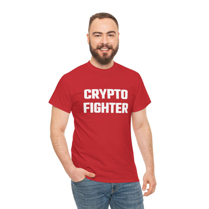 Crypto Fighter Graphic Tee - Crypto Themed T-Shirt