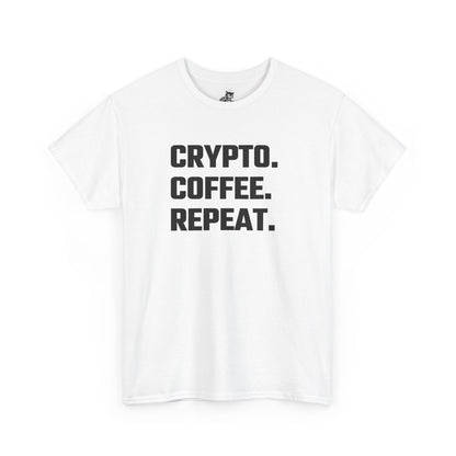 Crypto Coffee Repeat T-Shirt