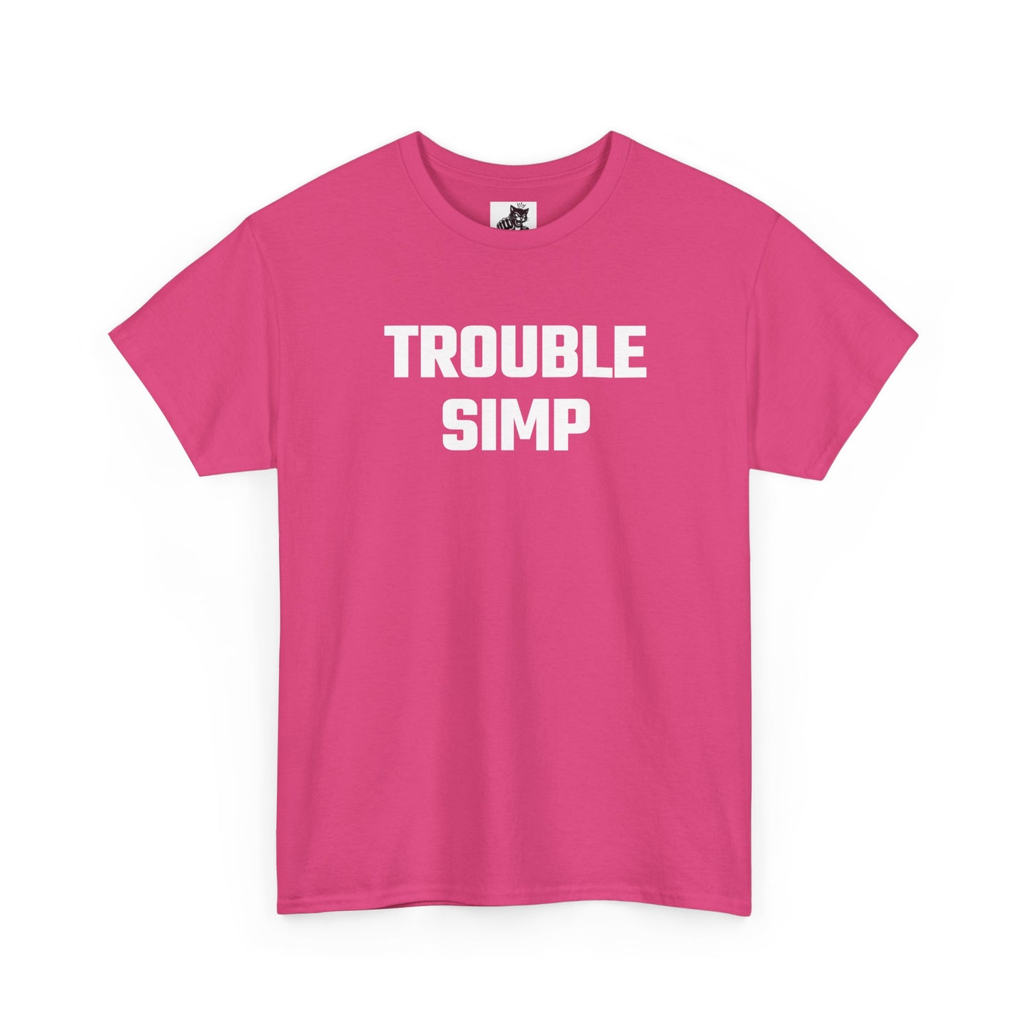 Trouble Simp Graphic Tee - Unisex Cotton T-Shirt
