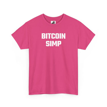 Bitcoin Simp Graphic Tee - Unisex Cotton T-Shirt