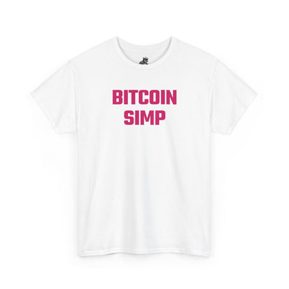 Bitcoin Simp (Version 2) Graphic Tee - Unisex Cotton T-Shirt