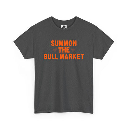 Summon The Bull Market Graphic Tee - Crypto Halloween T-Shirt