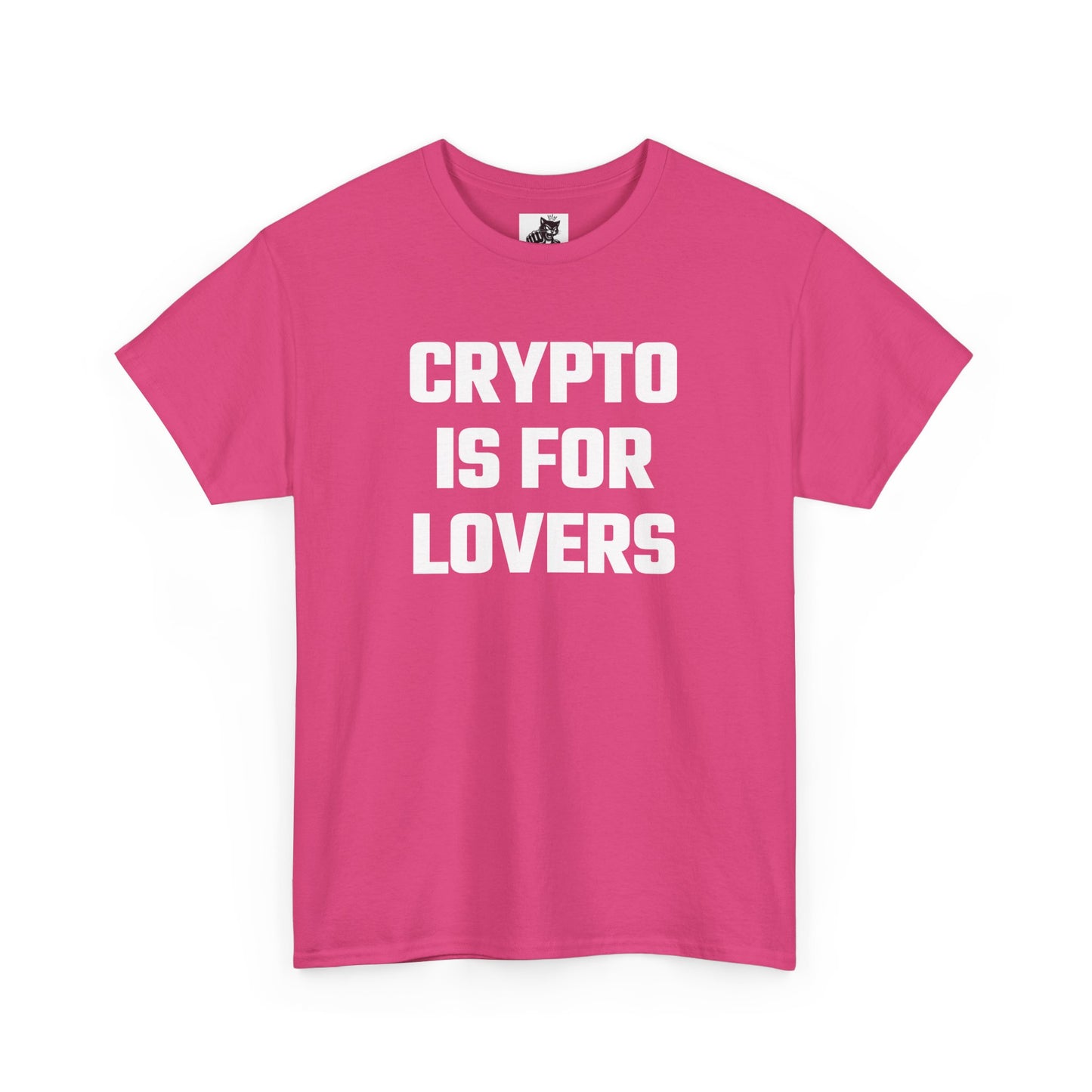 Crypto Is For Lovers Graphic Tee - Unisex Cotton T-Shirt