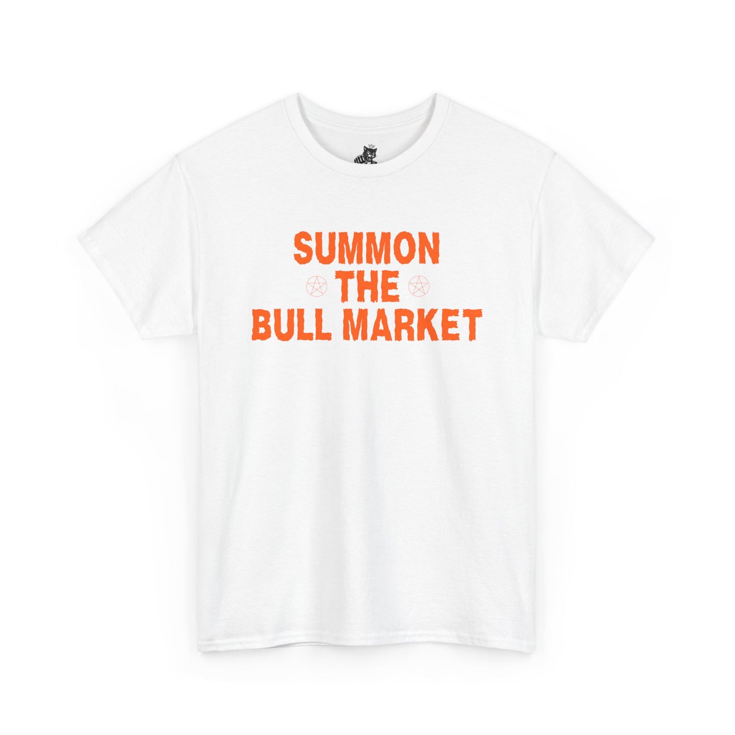 Summon The Bull Market Graphic Tee - Crypto Halloween T-Shirt