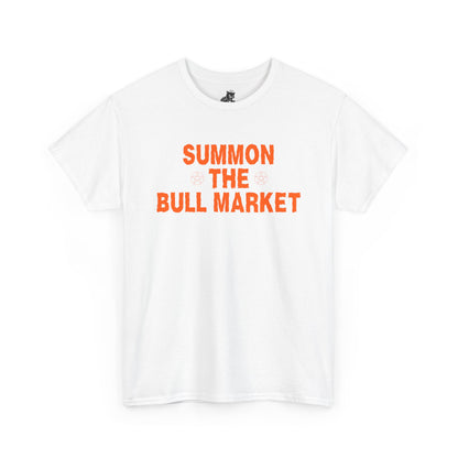 Summon The Bull Market Graphic Tee - Crypto Halloween T-Shirt