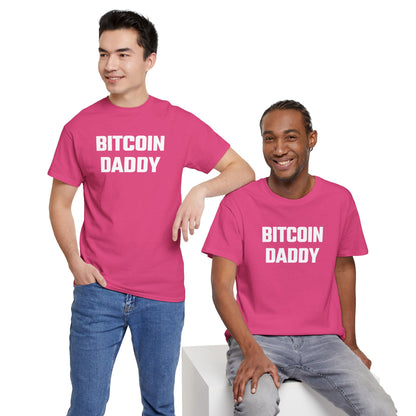 Bitcoin Daddy Graphic Tee - Unisex Cotton T-Shirt