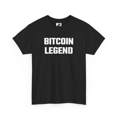 Bitcoin Legend Graphic Tee - Unisex Cotton T-Shirt