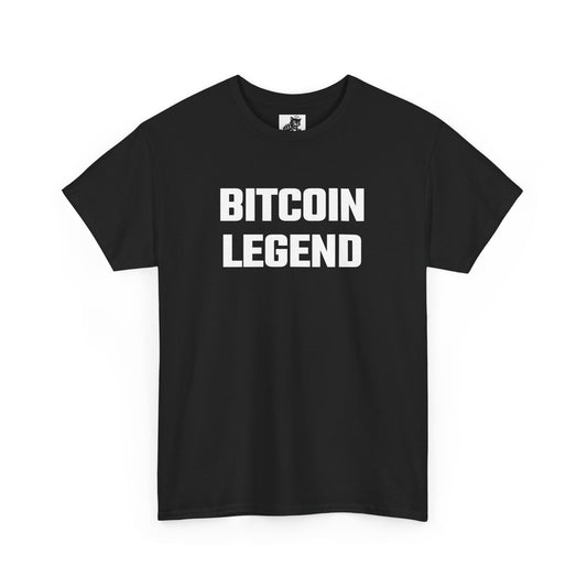 Bitcoin Legend Graphic Tee - Unisex Cotton T-Shirt