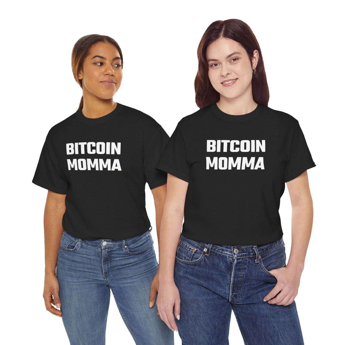 Bitcoin Momma Graphic Tee - Unisex Cotton T-Shirt