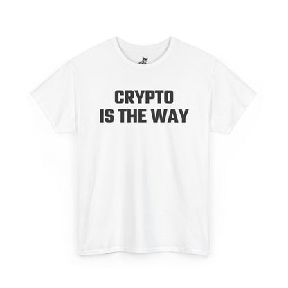Crypto Is The Way Graphic Tee - Unisex Cotton T-Shirt
