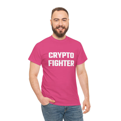 Crypto Fighter Graphic Tee - Unisex Cotton T-Shirt