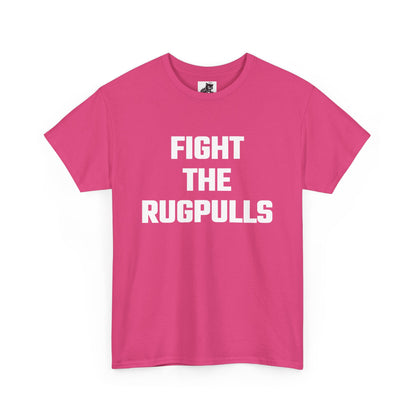 Fight The Rugpulls Graphic Tee - Unisex Cotton T-Shirt