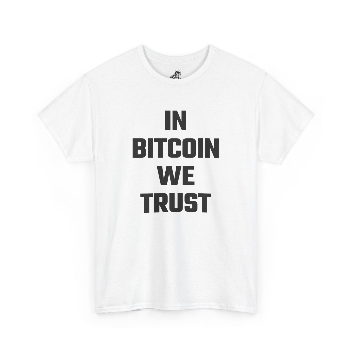 In Bitcoin We Trust Graphic Tee - Unisex Cotton T-Shirt
