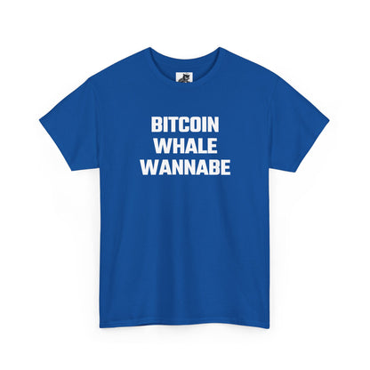Bitcoin Whale Wannabe Crypto Themed T-Shirt