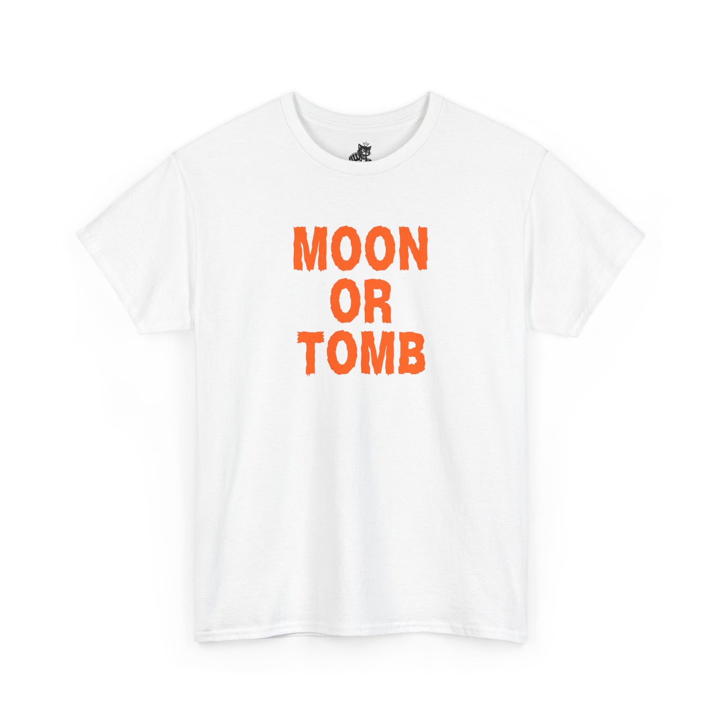 Moon or Tomb Graphic Tee - Crypto Halloween T-Shirt