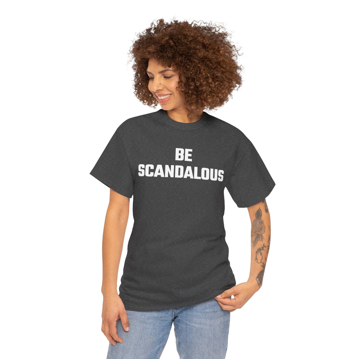 Be Scandalous Graphic Tee - Unisex Cotton T-Shirt