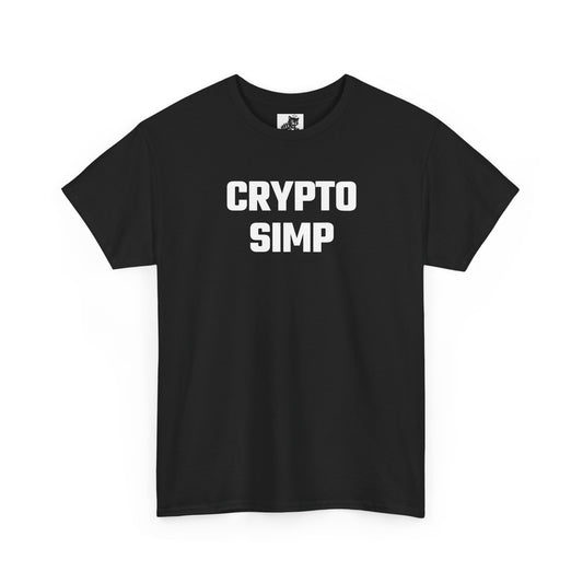 Crypto Simp Graphic Tee - Unisex Cotton T-Shirt