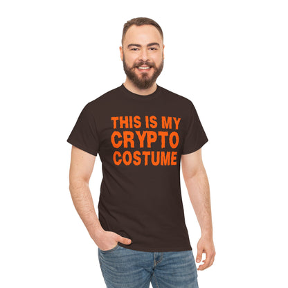 This Is My Crypto Costume Graphic Tee - Crypto Halloween T-Shirt