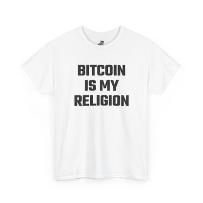 Bitcoin Is My Religion Graphic Tee - Unisex Cotton T-Shirt