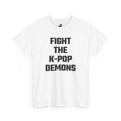 Fight The K-Pop Demons Graphic Tee - Unisex Cotton T-Shirt