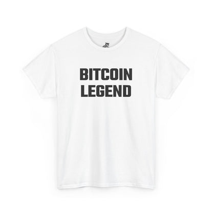 Bitcoin Legend Graphic Tee - Unisex Cotton T-Shirt