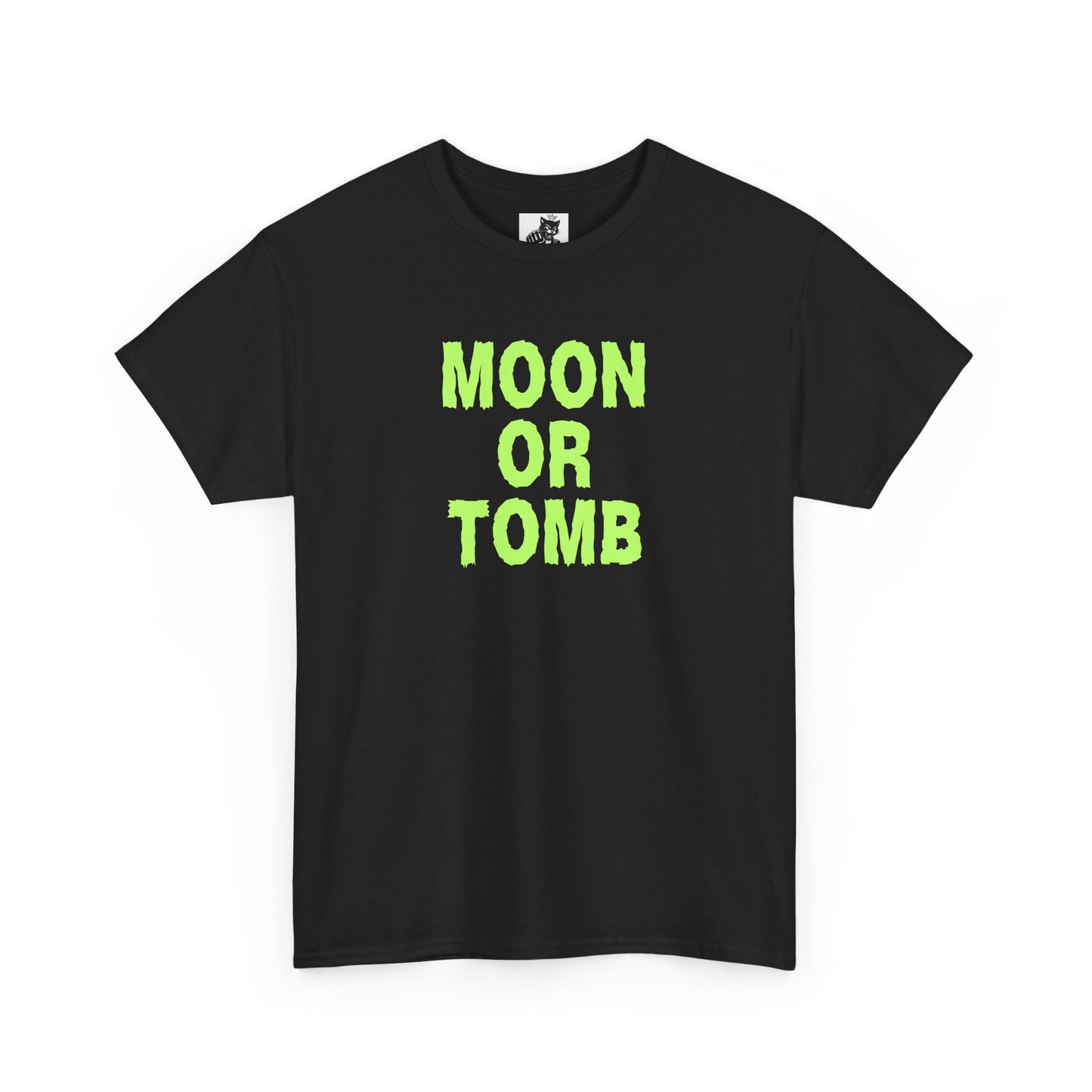 Moon Or Tomb (Version 2) Graphic Tee - Crypto Halloween T-Shirt