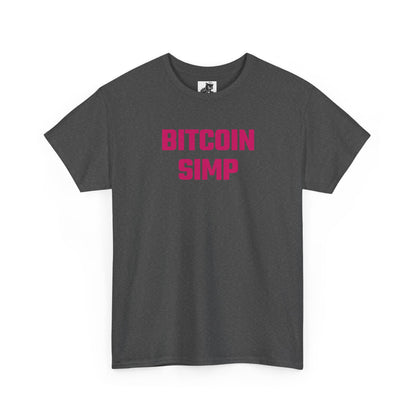 Bitcoin Simp (Version 2) Graphic Tee - Unisex Cotton T-Shirt