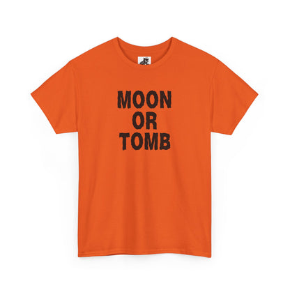 Moon or Tomb Graphic Tee - Crypto Halloween T-Shirt