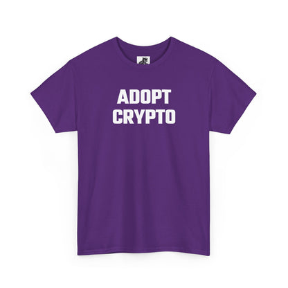Adopt Crypto Graphic T-Shirt