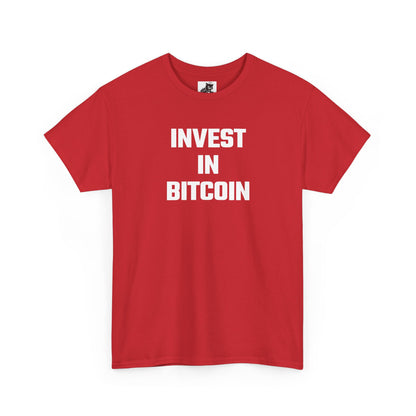 Invest In Bitcoin - Crypto Themed T-Shirt
