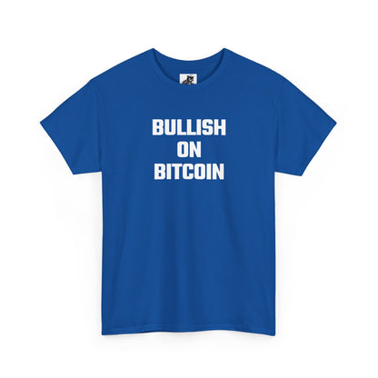 Bullish On Bitcoin Crypto Themed T-Shirt